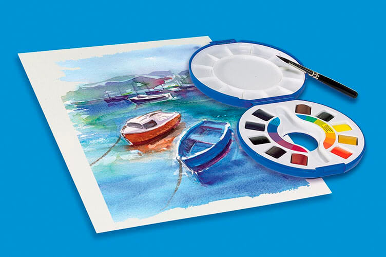 Sennelier Watercolors - the Raphael Travel Set